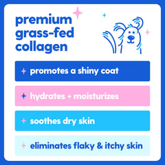 Taily bottle with dosing helps ease itchy skin in dogs