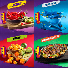 Takis Fuego close-up emphasizes fiery seasoning and crunchy texture