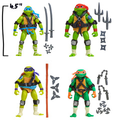 Tales of the Teenage Mutant Ninja Turtles figure limbs swap enables endless combos.