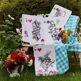 Talking Tables Alice cards White Rabbit oversized decor ideal as a photo prop.