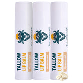 Tallowbourn lip balm jar with grass-fed tallow for hydrating lips