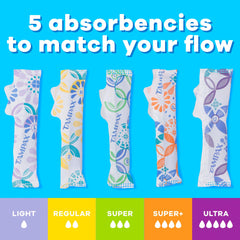 Unscented Tampax Pearl offers fragrance-free protection