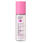 Tanologist Light Self Tan Water bottle showing clear spray for streak-free glow