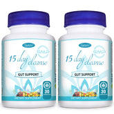 TAOTERS 15 Day Cleanse bottle showing gut support and packaging