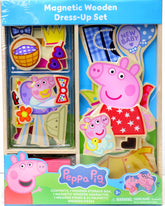 Tara Toys Peppa Pig dress-up box with magnetic outfits for imaginative play.
