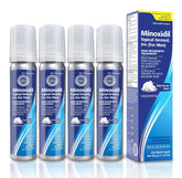 TARO Minoxidil 5% foam bottle for men with easy scalp application.