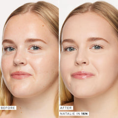 tarte face tape foundation texture smoothing demo highlights pore blur for refined skin