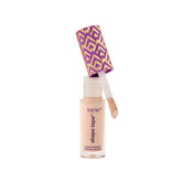 tarte Shape Tape Concealer packaging close-up emphasizing travel size and brand details.