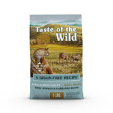 Taste of the Wild Appalachian Venison small-breed kibble for daily energy.