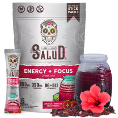 Taste Salud 2-in-1 energy stick packs for on-the-go focus