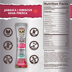 Taste Salud organic caffeine blend image emphasizing clean energy