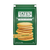 Tate's Bake Shop Lemon Cookies packaging shows resealable bag for freshness.