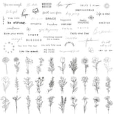 TATUWST inspirational quotes sheets tattoo set offers wearable motivation for daily styling