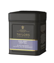 Taylors of Harrogate Earl Grey bergamot oil highlights fragrance in this beverage