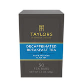 Taylors of Harrogate decaffeinated breakfast pillow bags pack for daily use – caffeine-reduced tea enjoyment