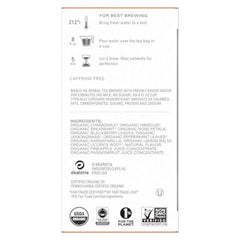 TAZO Calm Chamomile steeping to create a tranquil tea ritual.