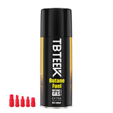 TBTeek butane refill 100ml unboxed canister for easy, on-the-go fueling.