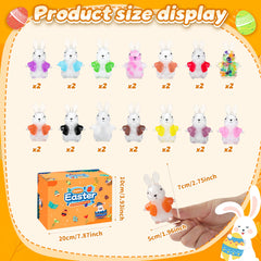 TCRDDQF bright-patterned bunny squishy durable colors for lasting decoration