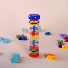 TDOCK Rainmaker two-pack, kids shaking rain sticks during playtime