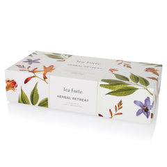 Tea Forte Blueberry Merlot infusion pyramid tea bag rich with berry notes