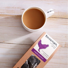 teapigs steaming cup of English Breakfast ready to sip