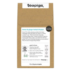 Teapigs Tea Lemon and Ginger kettle steam highlights aroma and a refreshing infusion for a break.