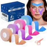 TEAWOO anti wrinkle face tape on forehead for smoother skin