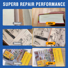 TEAWOO invisible tape rolls for edge masking and reinforcement