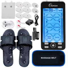 TechCare Plus 24-mode device shown for customizable multi-mode therapy