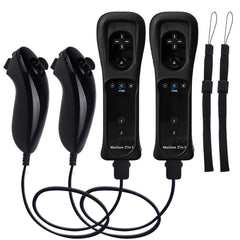TechKen Motion Plus Wii controller front view, ready for immersive gameplay