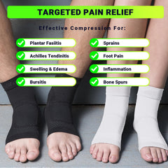 TechWare Pro arch-support sleeve relieves foot fatigue during workouts