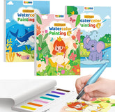 TECJOE 3-pack forest cover page for kid-friendly coloring and imagination.