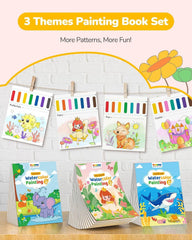 TECJOE 3-pack sea cover page inspires ocean-themed coloring sessions.