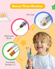 TECJOE alphabet animal pages help with color recognition and motor skills practice.