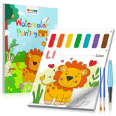 TECJOE Paint with Water alphabet animal drawings promote early learning through color exploration.