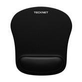 TECKNET mouse pad with wrist support foam closeup for comfortable long sessions.