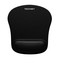 TECKNET mouse pad with wrist support foam closeup for comfortable long sessions.