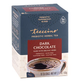 Teeccino Dark Chocolate tea bags ready for a comforting daily ritual.