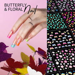 Teenitor bowknot star cross decals for versatile nail design