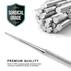 Teenitor ingrown toenail lifter straight provides straight leverage under nails.