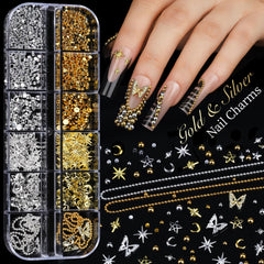 Teenitor nail art stickers sheets add decorative options to enhance designs.