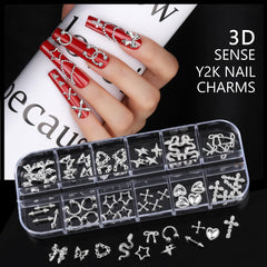 Teenitor Y2K nail stickers sheet designs for quick glam