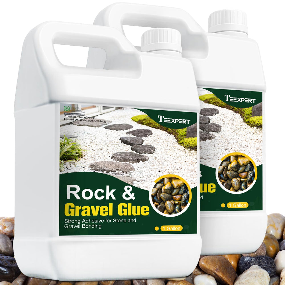 Teexpert rock glue bottle, top view ready for strong stone binding
