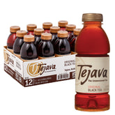Tejava Original unsweetened iced tea bottles in a 12-pack offer calorie-free refreshment