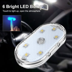 TEKSHINNY interior LED light featuring a touch switch for color changes.
