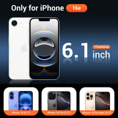 Temdan iPhone 16e case with MagSafe alignment enables easy wireless charging