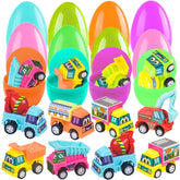 TEMOGU Easter egg with pull-back vehicle for engaging egg hunts.