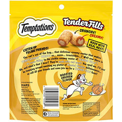 Temptations Tender Fills creamy center visible in roasted chicken variety