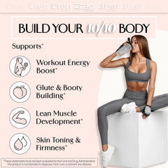 10Ten Nutrition Creatine + Collagen powder dissolves easily in water
