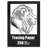 Tenare 250 sheets tracing paper pad for easy tracing and practice sketches